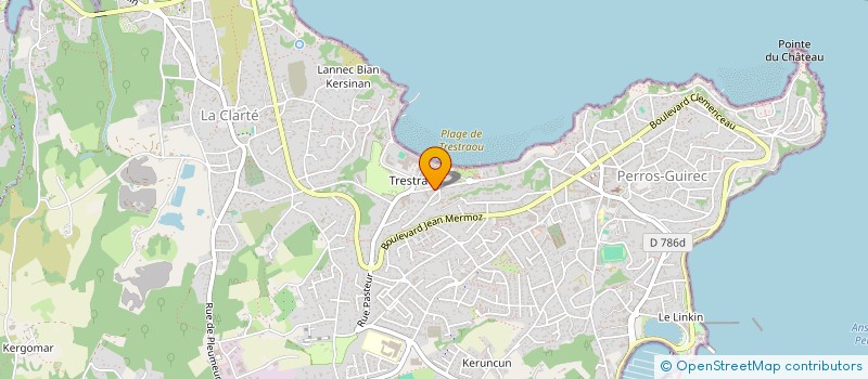 localisation de l'entreprise SYND COPRO RESIDENCE LA HORAINE à PERROS-GUIREC