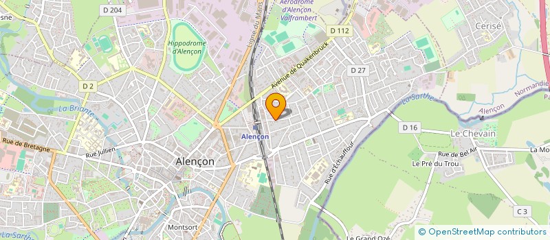 localisation de l'entreprise SYND COPRO RESIDENCE LAENNEC à ALENCON