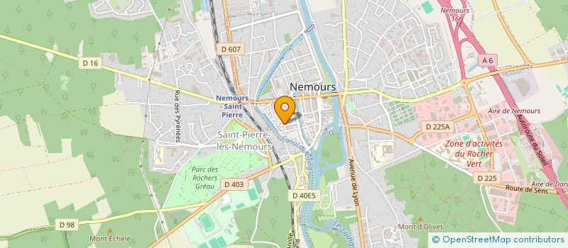 localisation de l'entreprise SYND COPRO RESIDENCE LAFAYETTE à NEMOURS