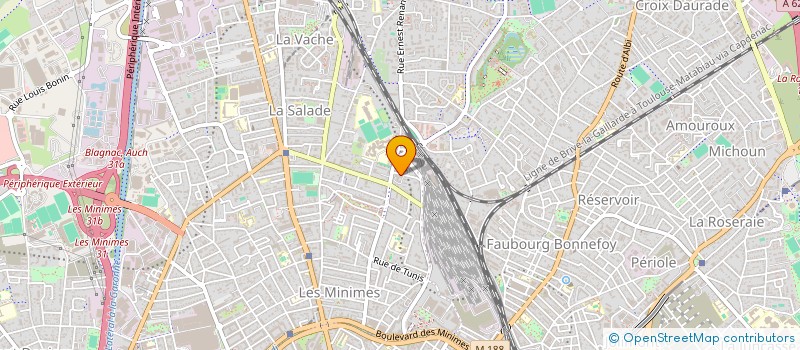 localisation de l'entreprise SYND COPRO RESIDENCE LATITUDE à TOULOUSE