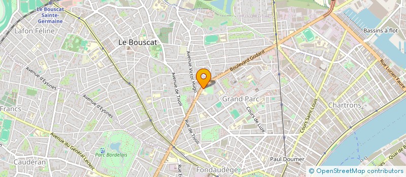 localisation de l'entreprise SYND COPRO RESIDENCE LE DOMAINE DE CLUNY  BORDEAUX