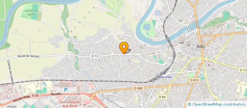 localisation de l'entreprise SYND COPRO RESIDENCE LE MAZET D'ASSAS à ALBI