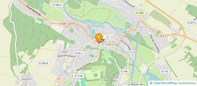 localisation de l'entreprise SYND COPRO RESIDENCE LE MOULIN à NOGENT-LE-ROI