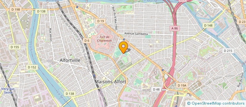 localisation de l'entreprise SYND COPRO RESIDENCE LE PARC à MAISONS-ALFORT