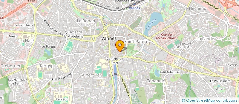 localisation de l'entreprise SYND COPRO RESIDENCE LES LICES à VANNES