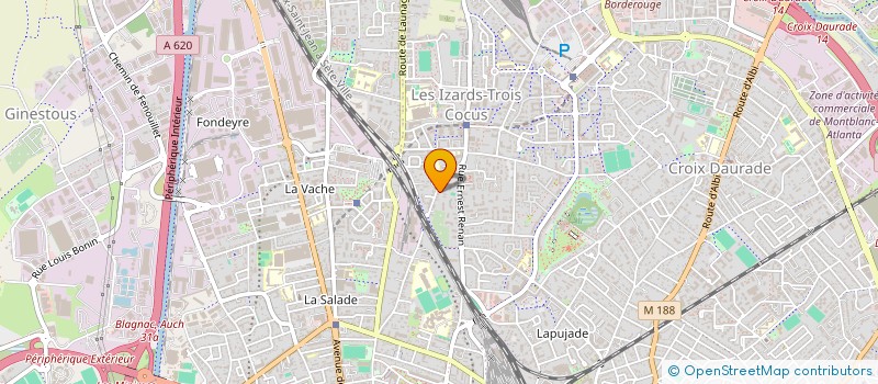 localisation de l'entreprise SYND COPRO RESIDENCE LES VILLAGEOISES à TOULOUSE