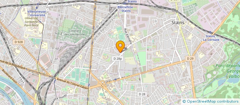 localisation de l'entreprise SYND COPRO RESIDENCE MESSIDOR à PIERREFITTE-SUR-SEINE