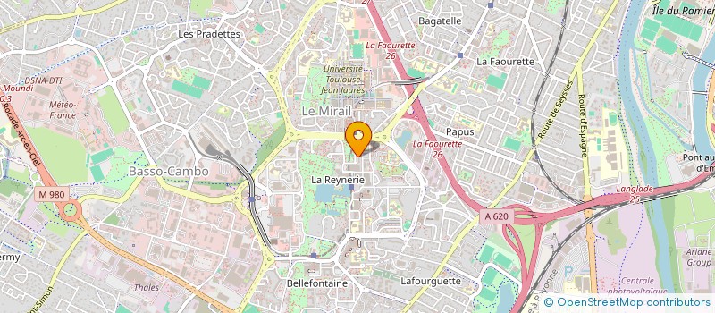 localisation de l'entreprise SYND COPRO RESIDENCE MIDIFAC à TOULOUSE