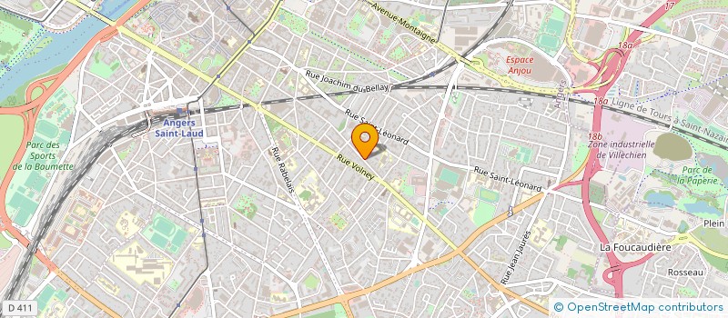 localisation de l'entreprise SYND COPRO RESIDENCE MOLIERE à ANGERS