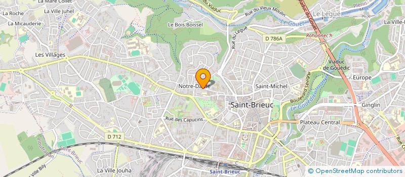 localisation de l'entreprise SYND COPRO RESIDENCE NOTRE DAME à SAINT-BRIEUC
