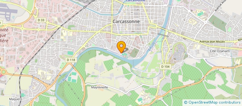 localisation de l'entreprise SYND COPRO RESIDENCE PAICHEROU  CARCASSONNE