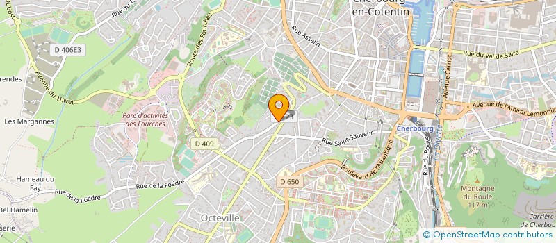 localisation de l'entreprise SYND COPRO RESIDENCE PAUL DOUMER  CHERBOURG-EN-COTENTIN