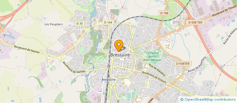 localisation de l'entreprise SYND COPRO RESIDENCE PLEIN CIEL  BRESSUIRE