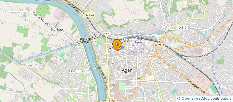 localisation de l'entreprise SYND COPRO RESIDENCE PREMIERE ET GRIFFON  AGEN