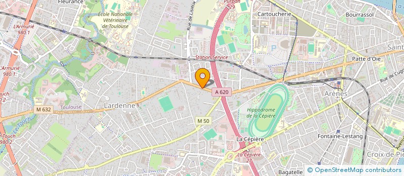 localisation de l'entreprise SYND COPRO RESIDENCE REA SYLVA à TOULOUSE