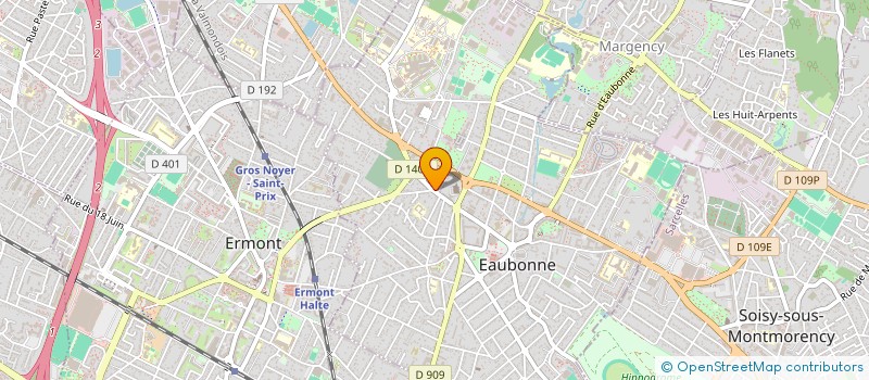 localisation de l'entreprise SYND COPRO RESIDENCE SARNAK à EAUBONNE