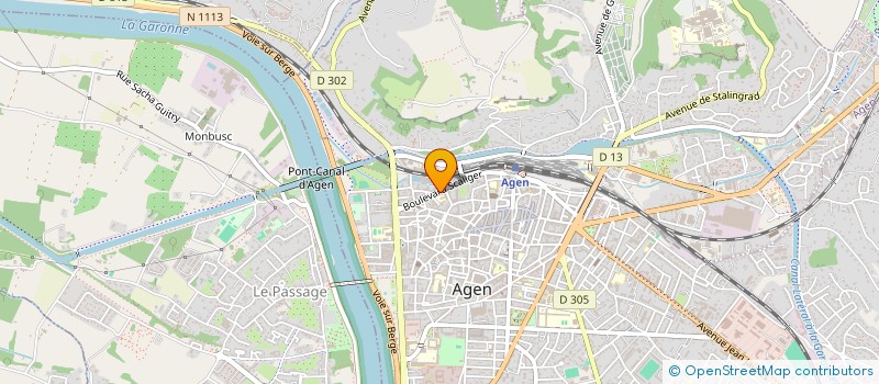 localisation de l'entreprise SYND COPRO RESIDENCE SCALIGER  AGEN