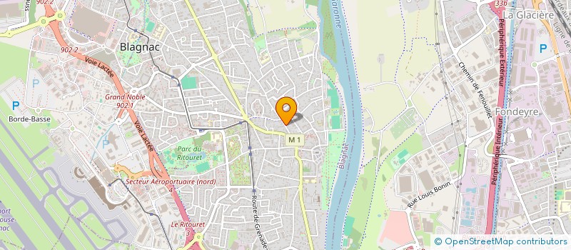 localisation de l'entreprise SYND COPRO RESIDENCE ST EXUPERE à BLAGNAC