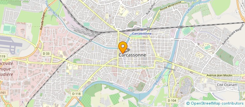 localisation de l'entreprise SYND COPRO RESIDENCE VARSOVIE  CARCASSONNE