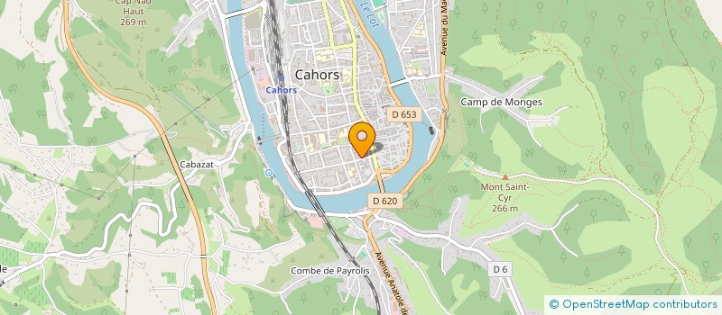 localisation de l'entreprise SYND COPRO RESIDENCE VICTOR HUGO 1  CAHORS