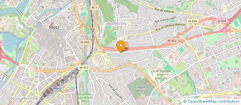 localisation de l'entreprise SYND COPRO RESIDENCES LORRAINES  METZ