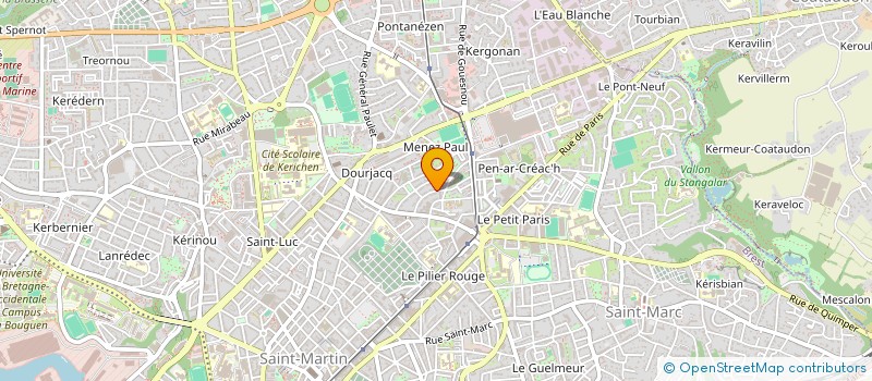 localisation de l'entreprise SYND COPRO RUE BRAILLE à BREST