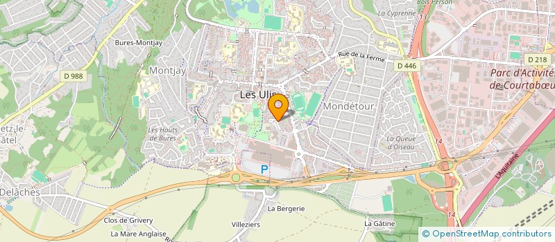 localisation de l'entreprise SYND COPRO RUE DES CAUSSES RES LE MAS LAURENT à LES ULIS
