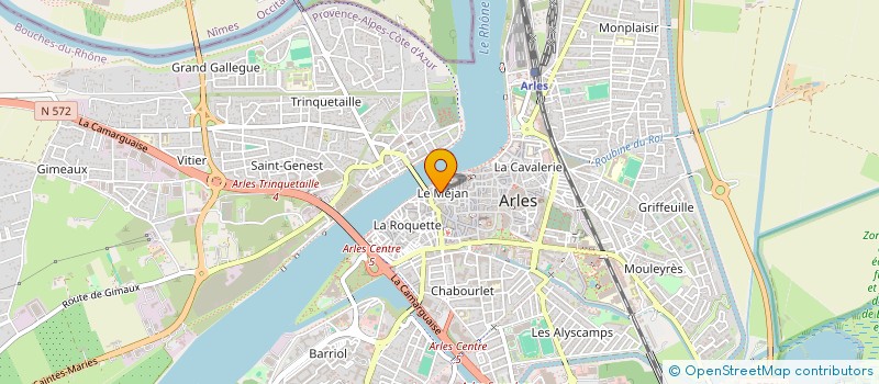 localisation de l'entreprise SYND COPRO RUE DU SEMINAIRE  ARLES