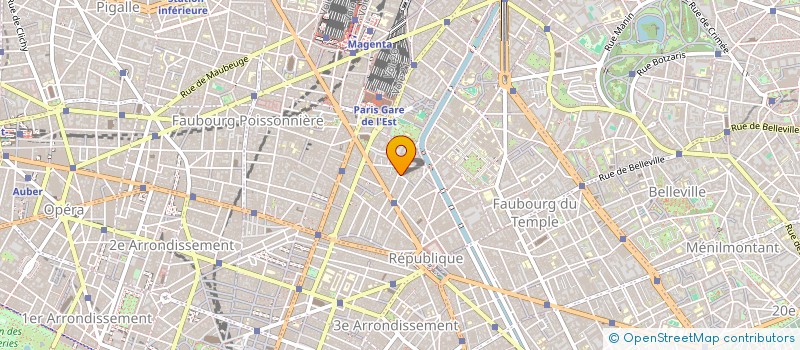 localisation de l'entreprise SYND COPRO RUE SAMPAIX  PARIS