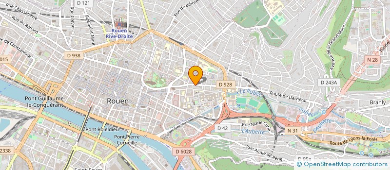 localisation de l'entreprise SYND COPRO SAINT HILAIRE à ROUEN