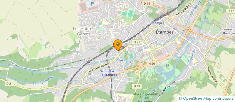 localisation de l'entreprise SYND COPRO SAINT JEAN à ETAMPES