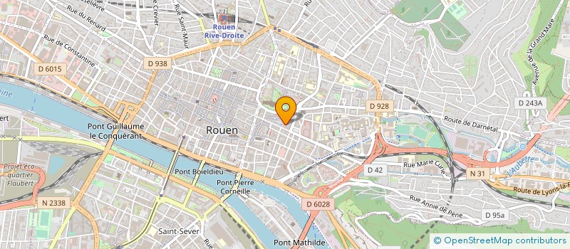 localisation de l'entreprise SYND COPRO SAINT OUEN à ROUEN