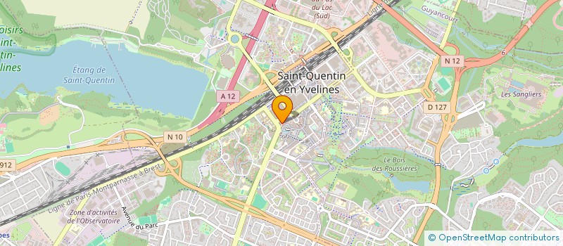 localisation de l'entreprise SYND COPRO SDC RESIDENCE LIBERTE  MONTIGNY-LE-BRETONNEUX