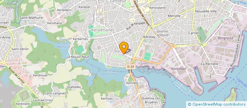 localisation de l'entreprise SYND COPRO SOGICOP  LORIENT