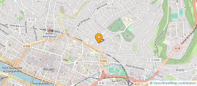 localisation de l'entreprise SYND COPRO SOURCES à ROUEN