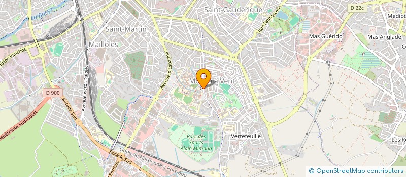 localisation de l'entreprise SYND COPRO TOUR 4  PERPIGNAN