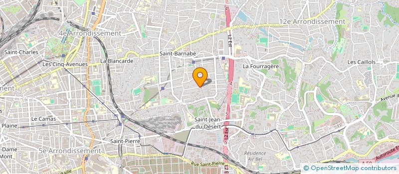 localisation de l'entreprise SYND COPRO VILLA FLORIS B à MARSEILLE