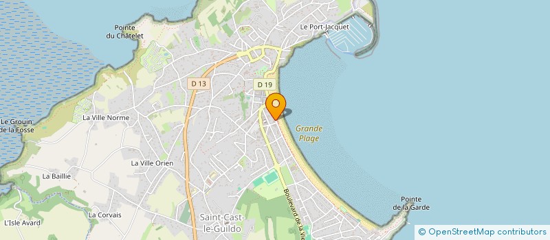 localisation de l'entreprise SYND COPRO VILLA JEAN BART  SAINT-CAST-LE-GUILDO