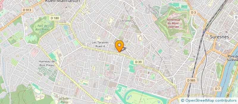localisation de l'entreprise SYND COPRO VILLA RODIN 1 à RUEIL-MALMAISON