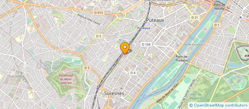 localisation de l'entreprise SYND COPRO VILLAS DE LA COUPOLE à SURESNES