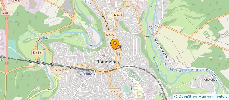 localisation de l'entreprise SYND COPRO VOLTAIRE à CHAUMONT
