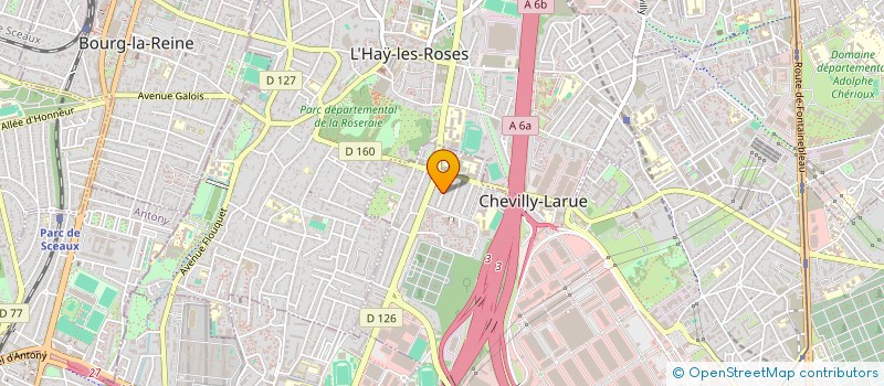 localisation de l'entreprise SYND COPROP  CHEVILLY-LARUE