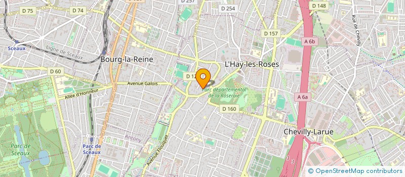 localisation de l'entreprise SYND COPROP 1-3-5-7-9 ALL DES SAULES à L'HAY-LES-ROSES