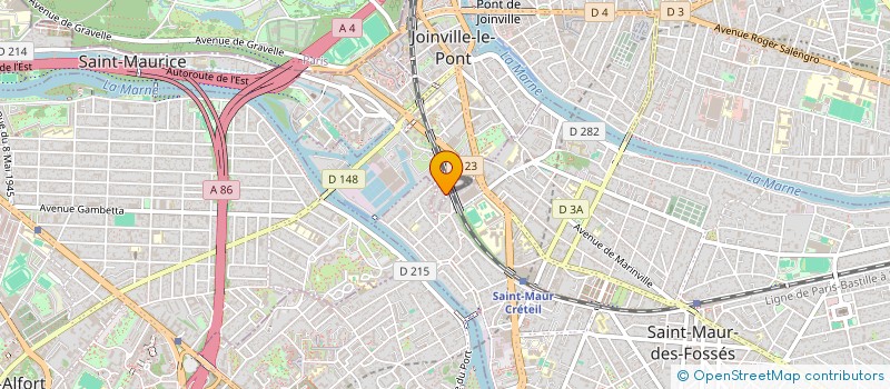 localisation de l'entreprise SYND COPROP 1 IMP DU CHALET  JOINVILLE-LE-PONT