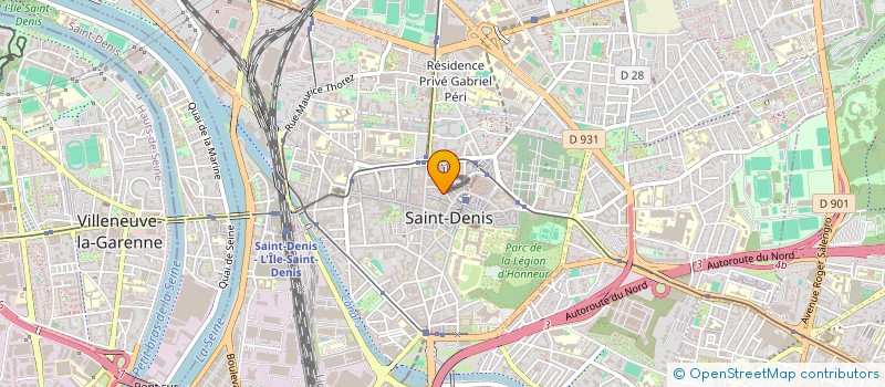 localisation de l'entreprise SYND COPROP 1 RUE PIERRE DUPONT  SAINT-DENIS