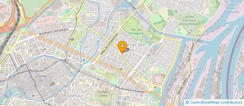localisation de l'entreprise SYND COPROP 1 RUE SCHUMANN STRASBOURG à STRASBOURG