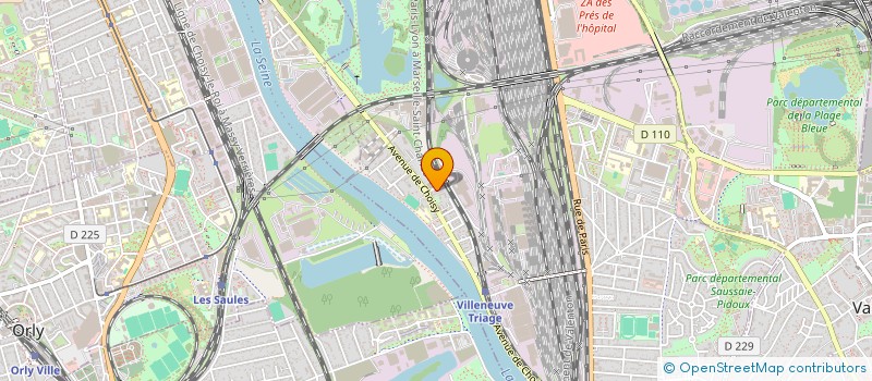 localisation de l'entreprise SYND COPROP 10 QUAI DUBEL  VILLENEUVE-SAINT-GEORGES