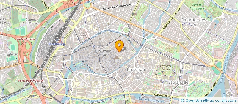localisation de l'entreprise SYND COPROP 10 RUE DES JUIFS  STRASBOURG