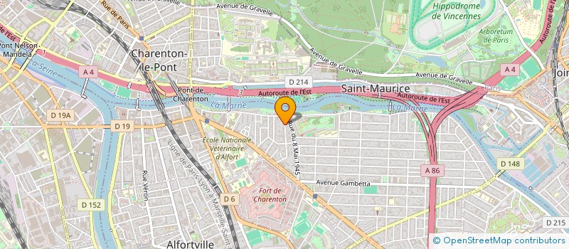 localisation de l'entreprise SYND COPROP 10 RUE ESTIENNE D ORVES à MAISONS ALFORT