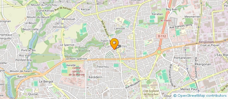 localisation de l'entreprise SYND COPROP 11 R GOASDOUE à BREST
